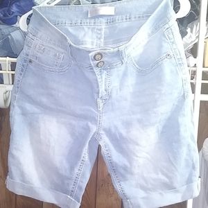 Denim Stretch Bermuda Shorts Size 11